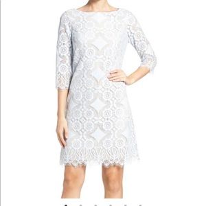 Eliza J lace a line dress
